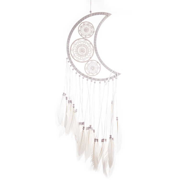 White Crescent Moon 32cm