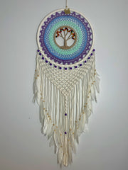 "Oceanic" Tree of Life Dream Catcher