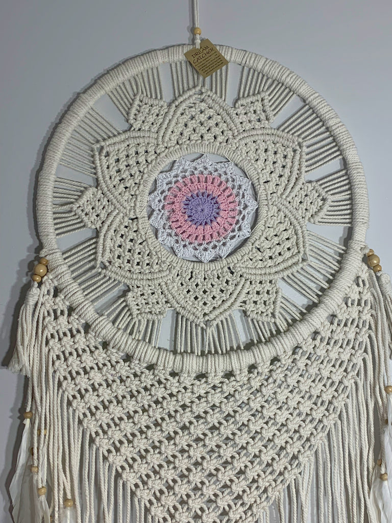 "La Rosa Mandala" Dream Catcher