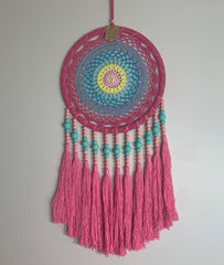 "Pink Paradise" Dream Catcher