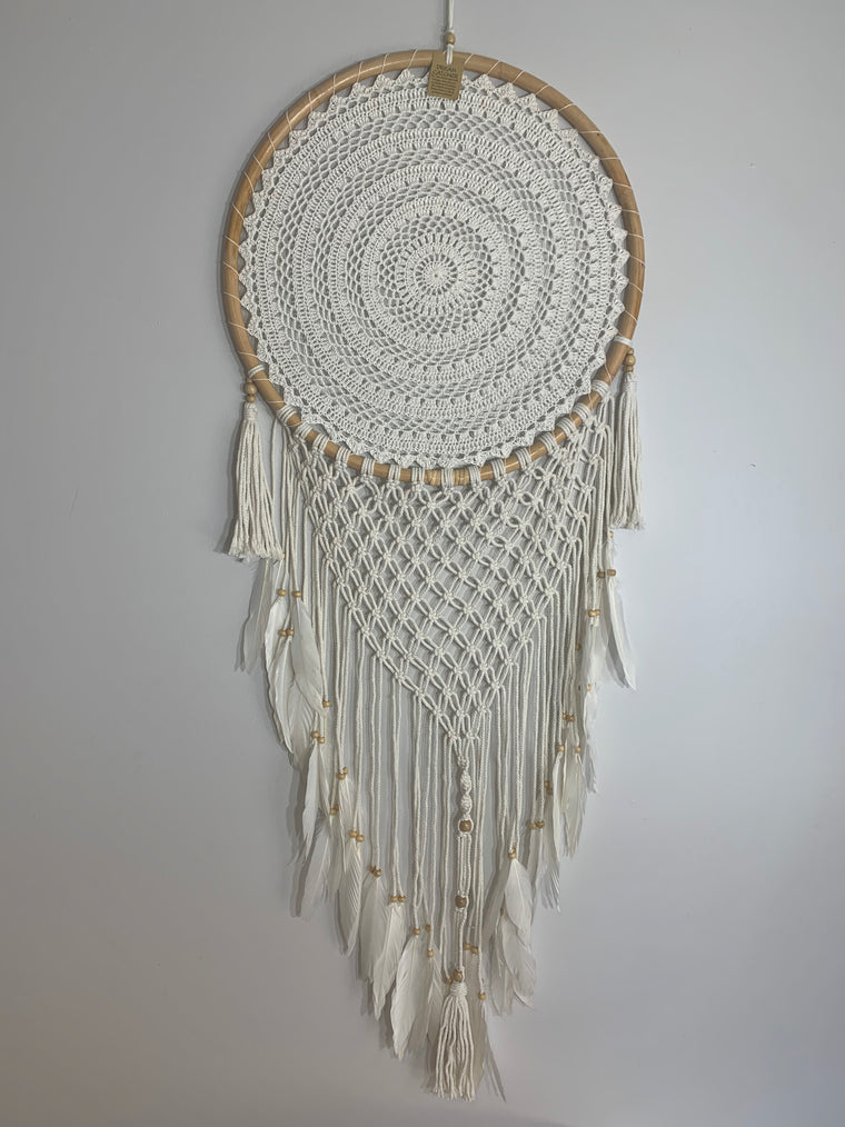 Natural Rattan Sacred Hoop - 52cm