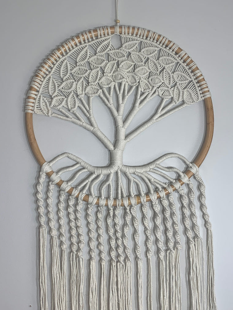 "Grounded"Tree of Life Dream Catcher