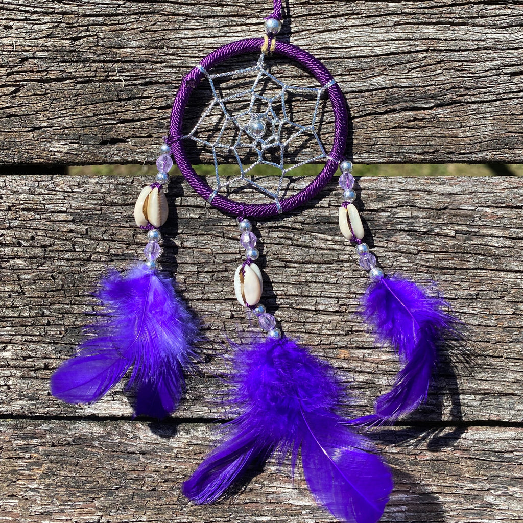 Dream Catcher Car Size Purple