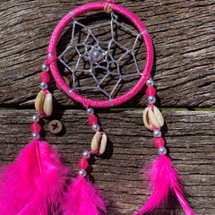 Dream Catcher "Car Size" Pink