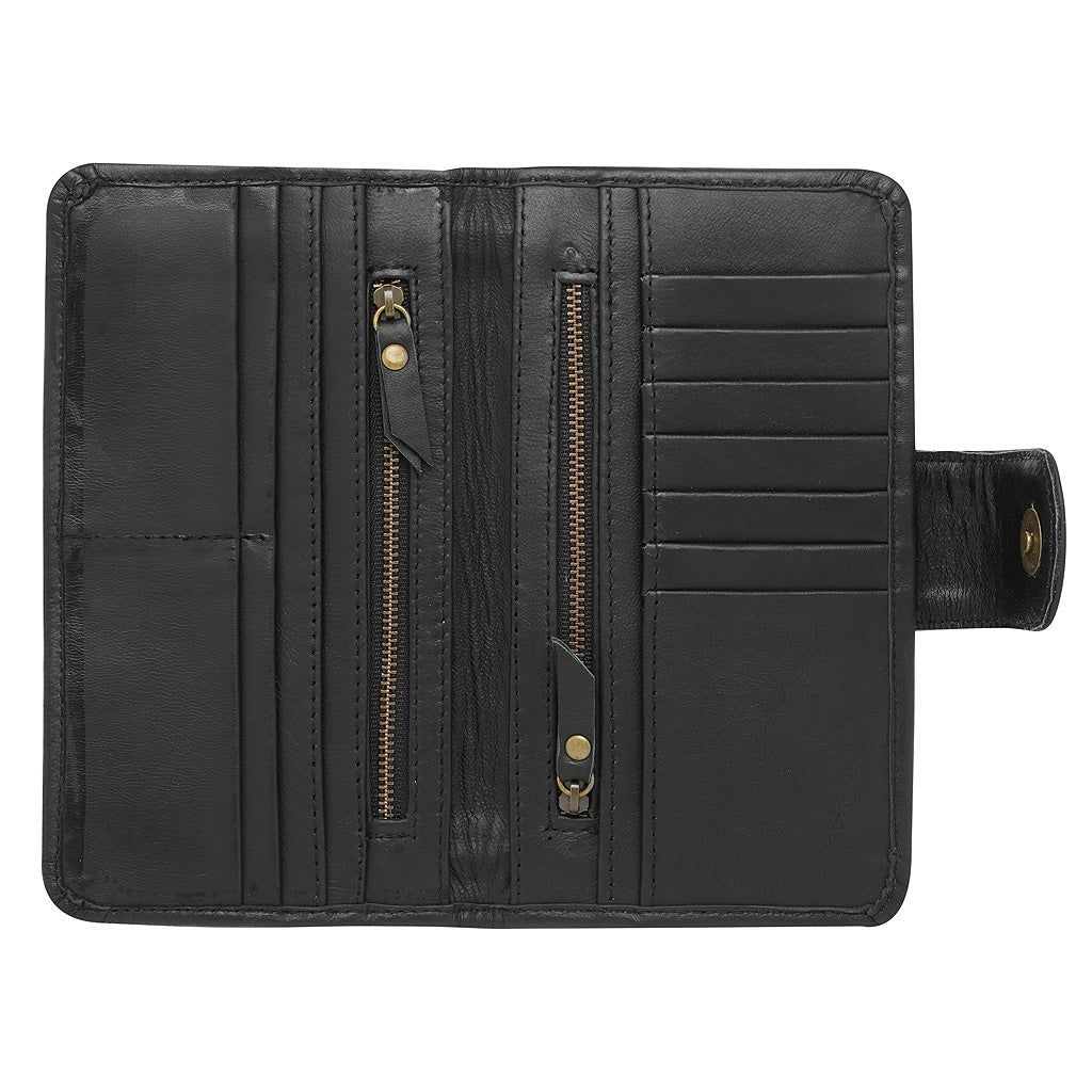 Cowhide & Leather Wallet